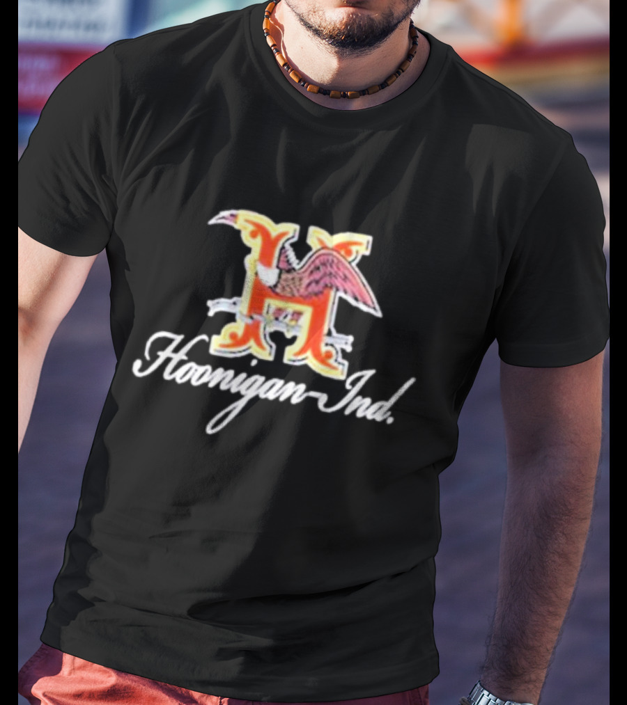 Hoonigan Ind. Eagle Logo Hops Hoonigan Industries T-Shirt