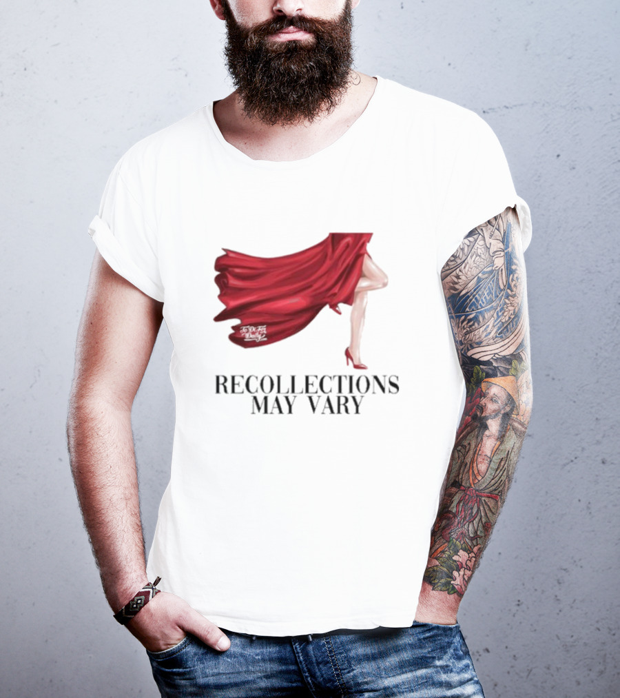 Kate Middleton Catherine Princess Of Wales Recollections May Vary Red Dress T-Shirt