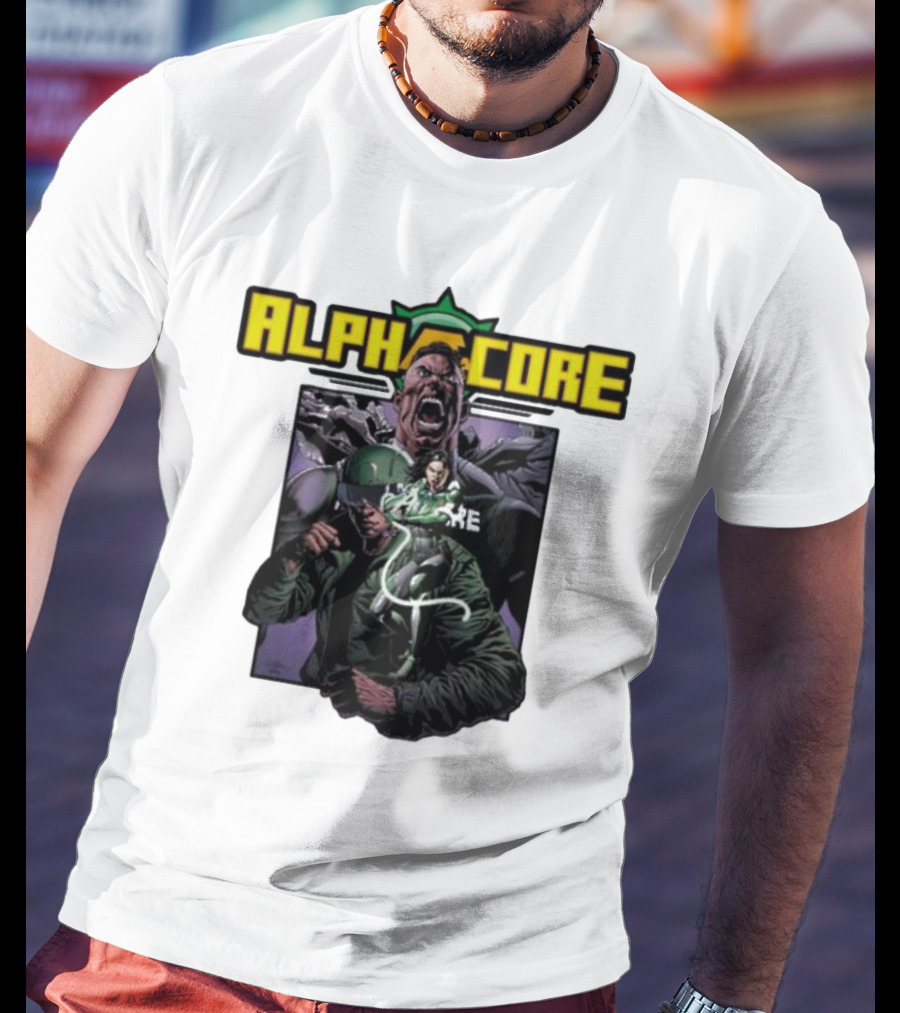 Alphacore Rippaverse Campaign Comic Characters Action Scene T-Shirt