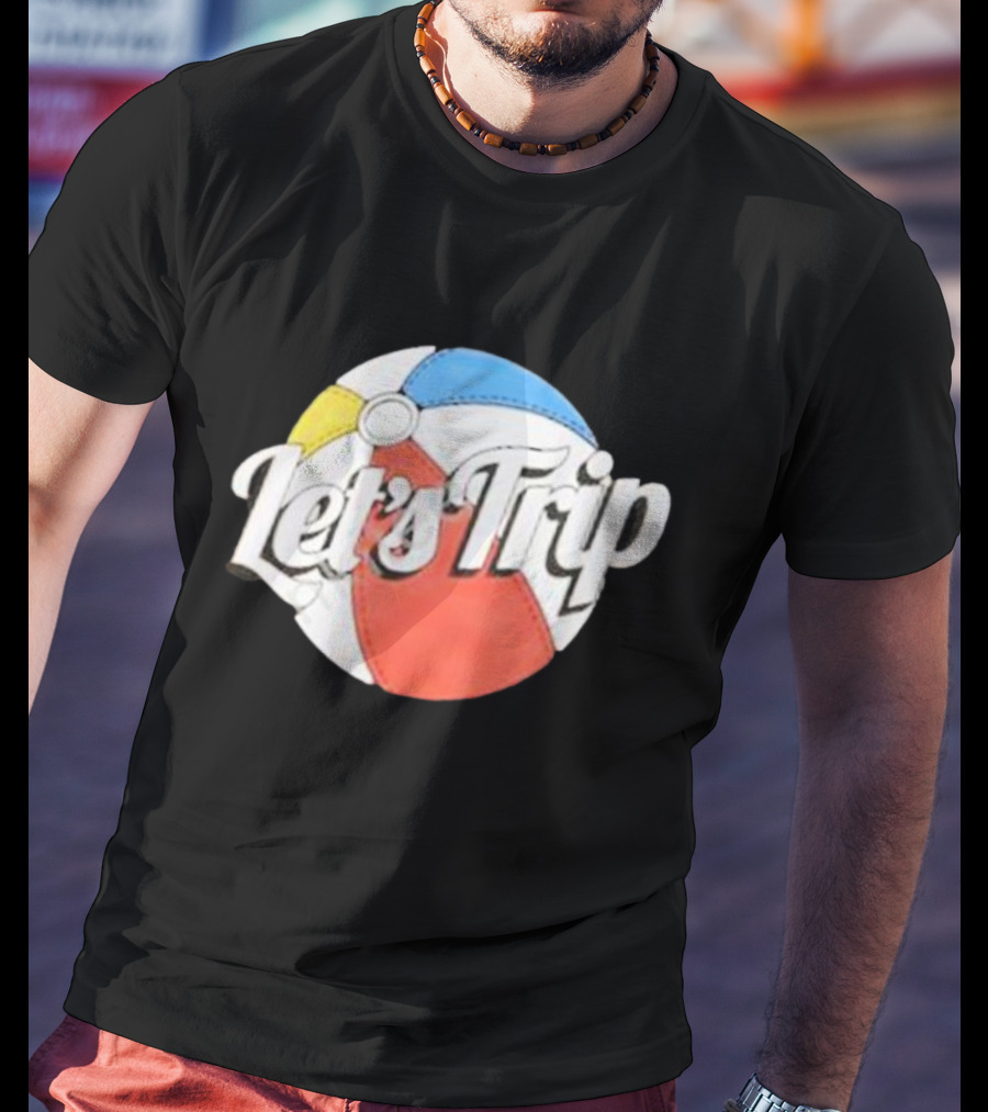 Sturniolo Let's Trip Vibrant Beach Ball T-Shirt