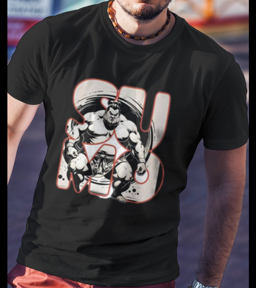 Sumo Warrior Power Bold Stance Mastery T-Shirt