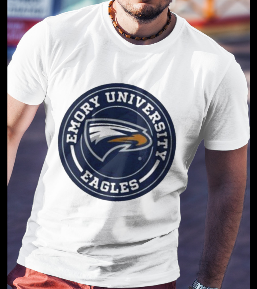 Emory University Eagles Circle Emblem T-Shirt