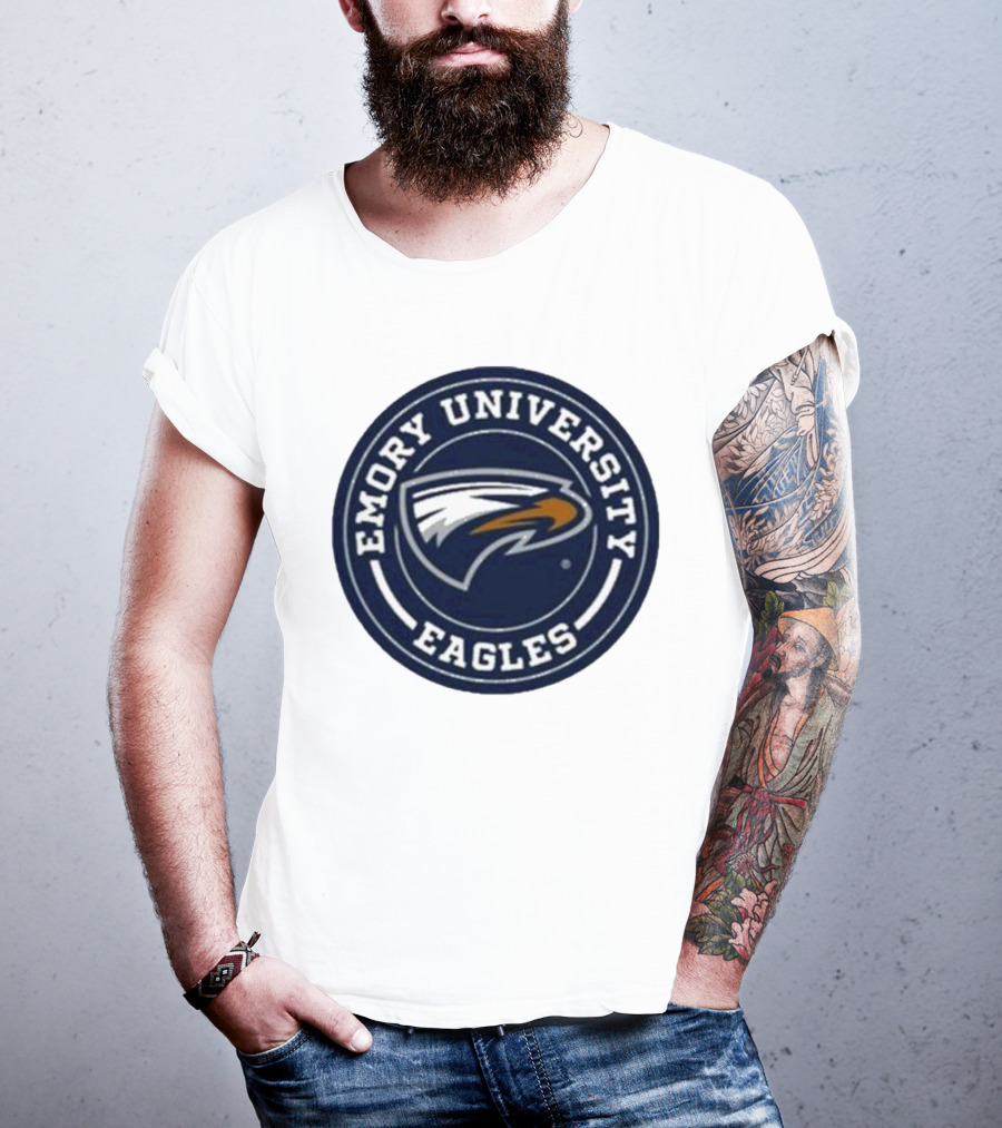 Emory University Eagles Circle Emblem T-Shirt