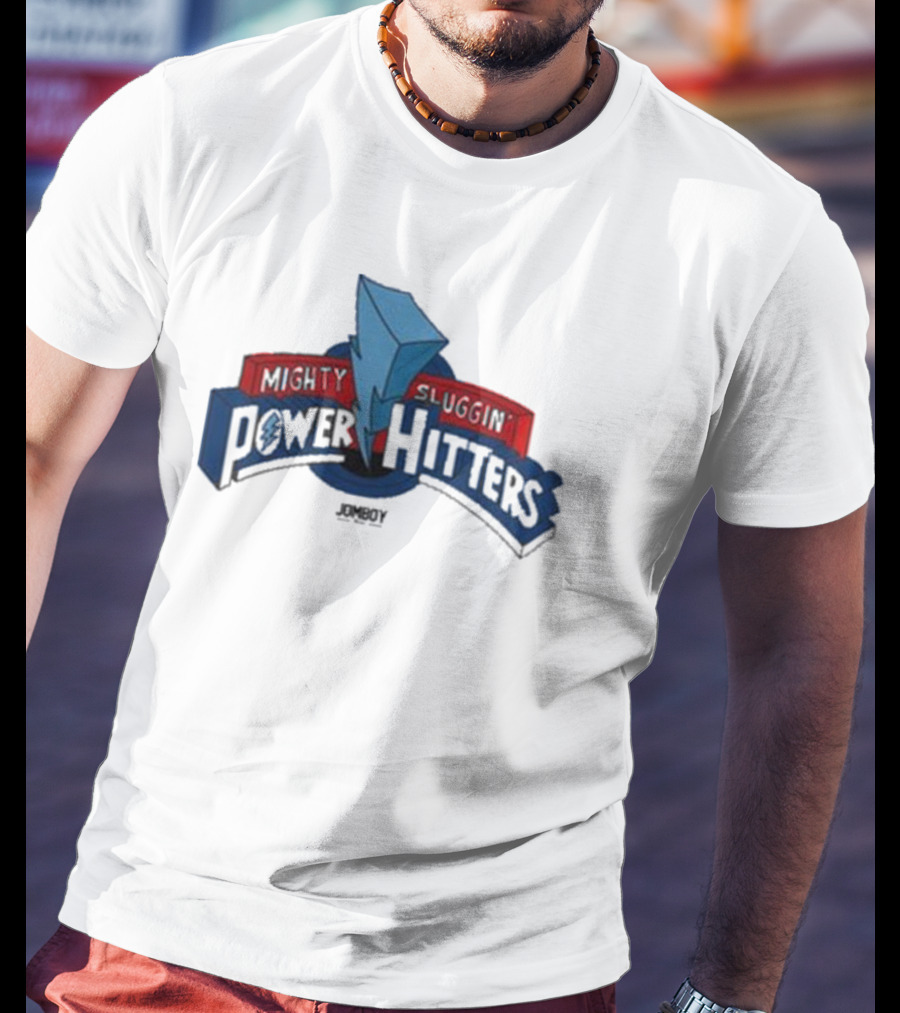 Mighty Sluggin Power Hitters Jomboy Vintage Baseball T-Shirt