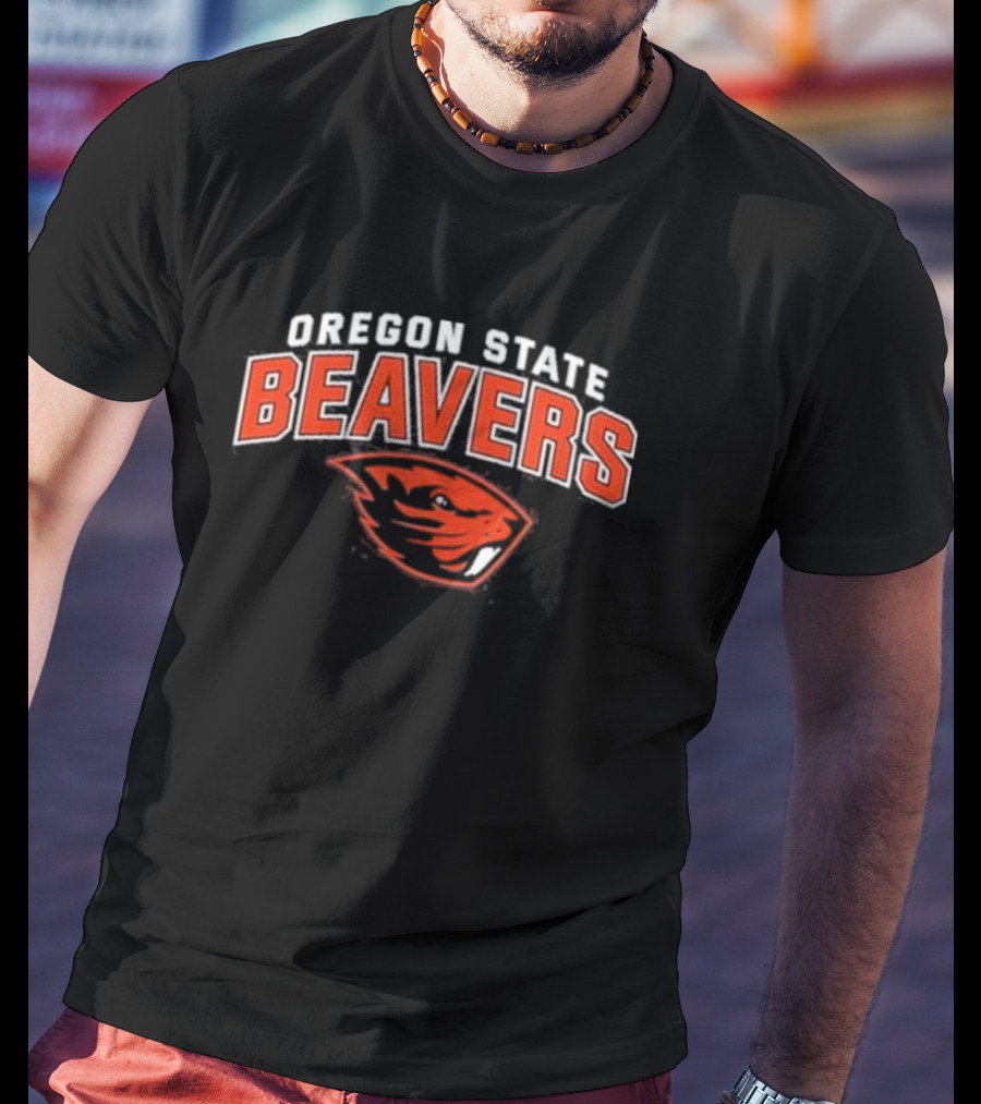 Oregon State Beavers Athletic Mascot T-Shirt