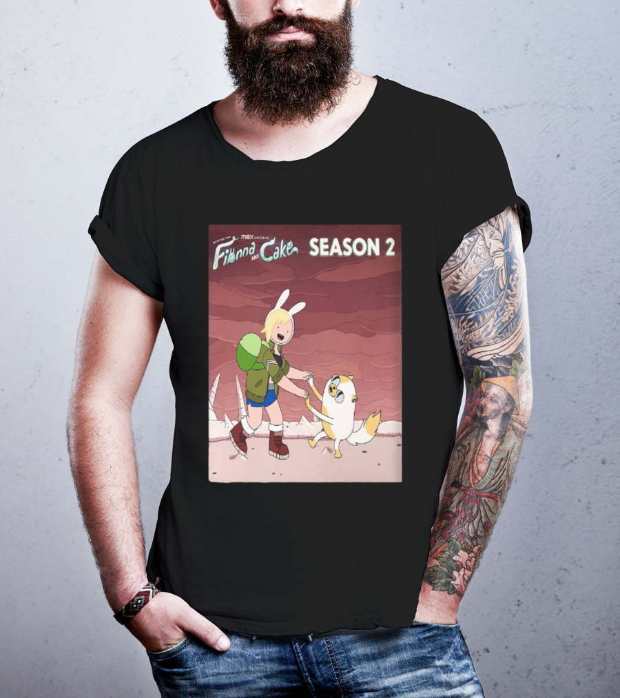Max Original Adventure Time Fionna And Cake Season 2 T-Shirt