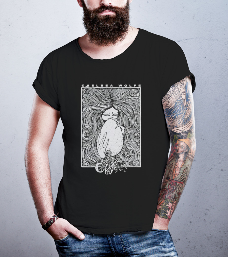 Chelsea Wolfe Karmazid Occult Psychedelic Art Nouveau T-Shirt