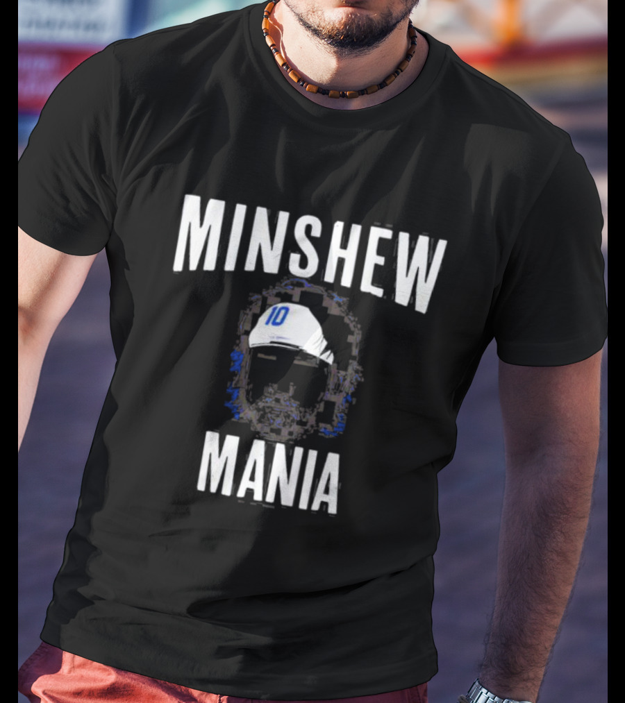 Minshew Mania Indy 10 Football Hype T-Shirt