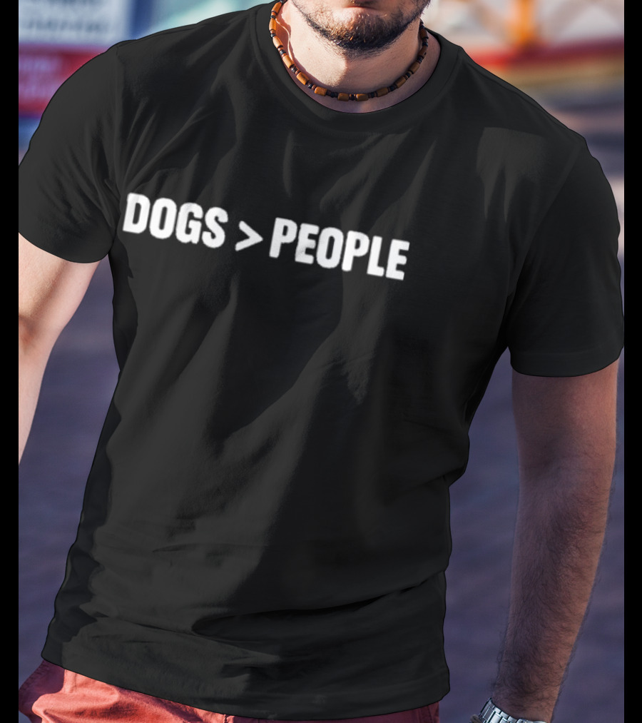 Nine Line Apparel Dogs Greater Than People T-Shirt