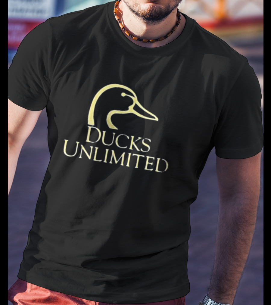 Ducks Unlimited Suck Boy Tony Wearing Duck T-Shirt