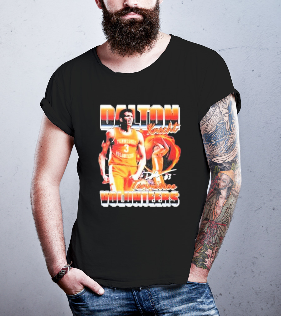 Tennessee Volunteers Dalton Knecht 3 Basketball Vintage T-Shirt