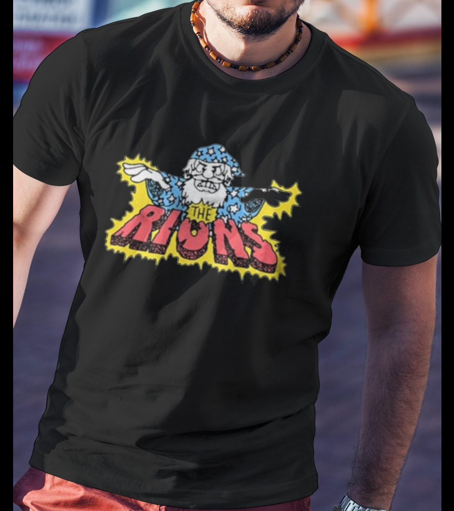 The Rions Wizard Starry Robe Dynamic Spellcasting Vintage Look T-Shirt