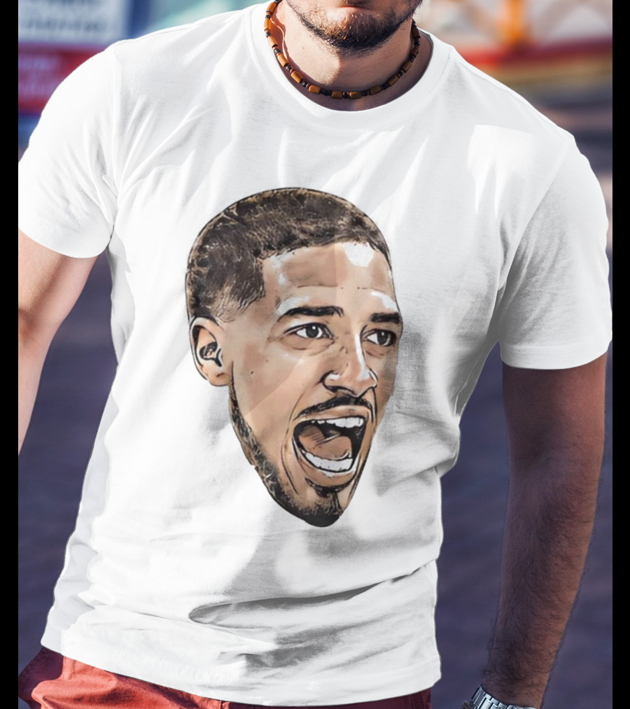 Tyrese Haliburton Indiana Basketball Scream Face T-Shirt
