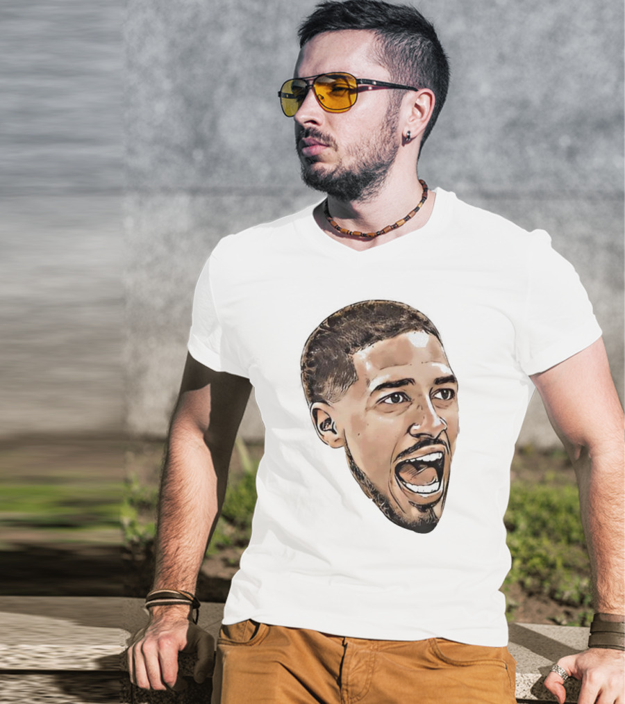 Tyrese Haliburton Indiana Basketball Scream Face T-Shirt