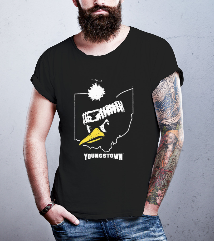 Youngstown Penguins Ohio State Outline Winter Hat T-Shirt