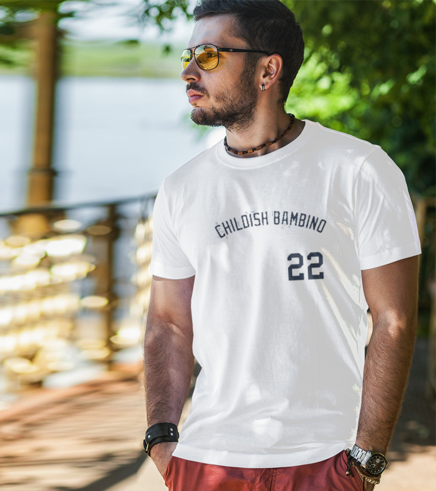 Childish Bambino 22 Comfort Colors Baseball T-Shirt