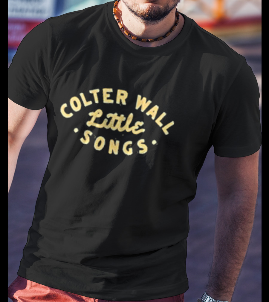 Colter Wall Little Songs Vintage Look Minimalist T-Shirt