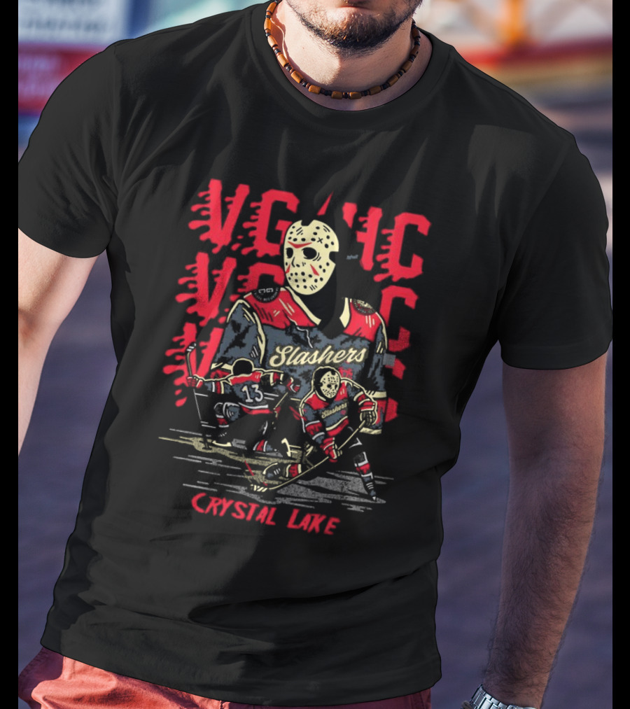 Crystal Lake VGHC Slashers T-Shirt