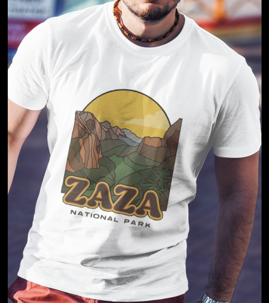 Fourtwenty Zaza National Park Scenic Wilderness Vista T-Shirt