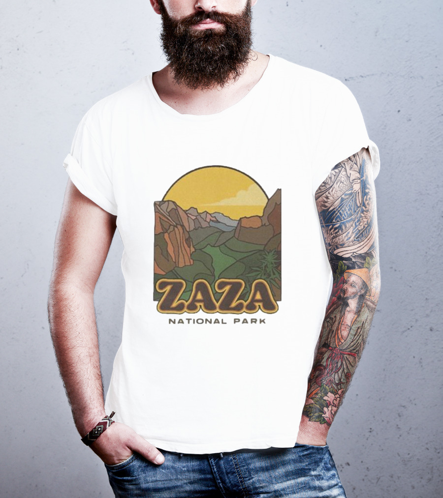 Fourtwenty Zaza National Park Scenic Wilderness Vista T-Shirt