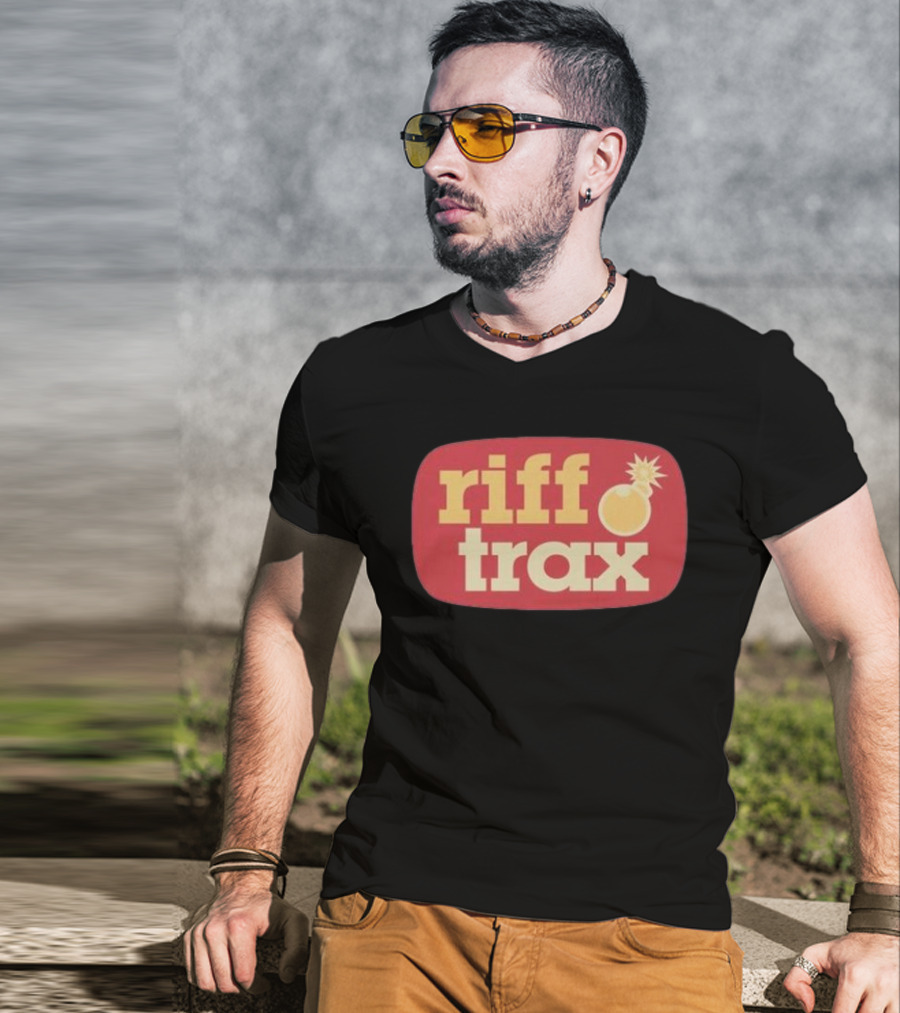 Rifftrax Riffing Corral Comedy Explosion T-Shirt