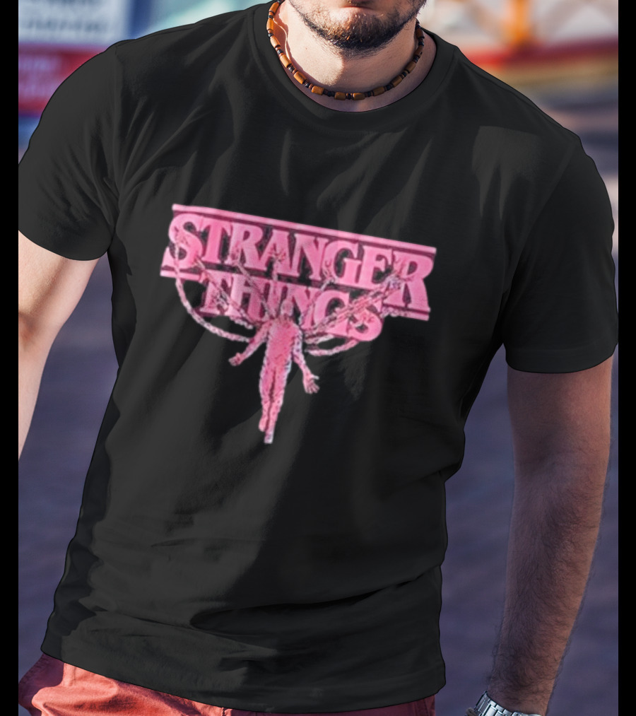 Stranger Things Vecna Pink Tentacles T-Shirt
