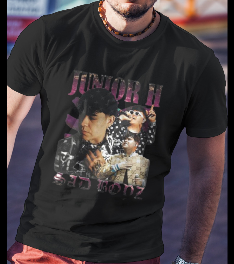 Junior H Sad Boyz Album Cover T-Shirt