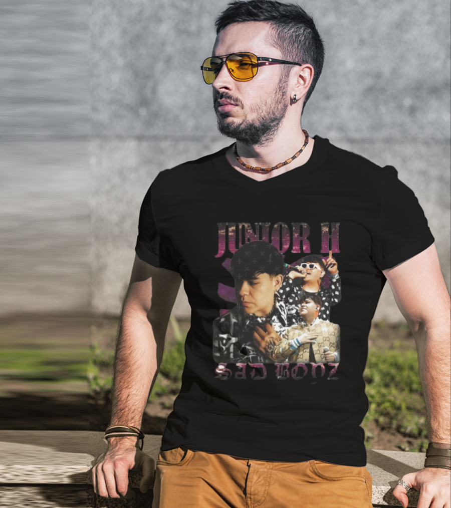 Junior H Sad Boyz Album Cover T-Shirt