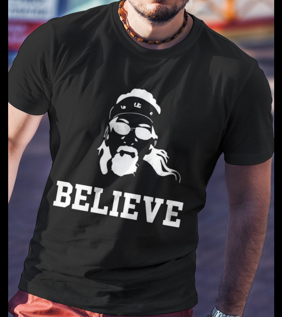 Believe Carlton Thompson Gamecock Jesus T-Shirt