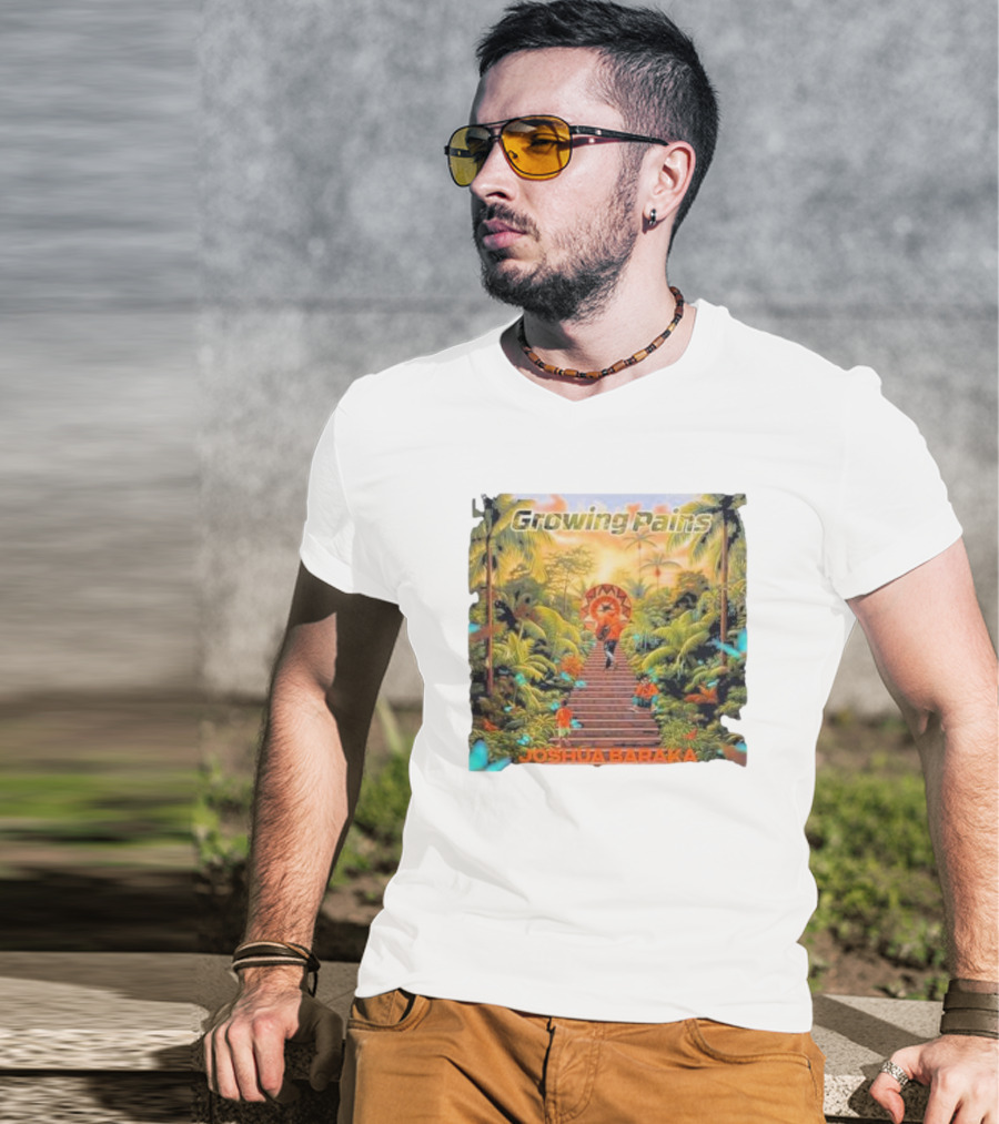 Growing Pains Joshua Baraka Tropical Staircase Scene T-Shirt