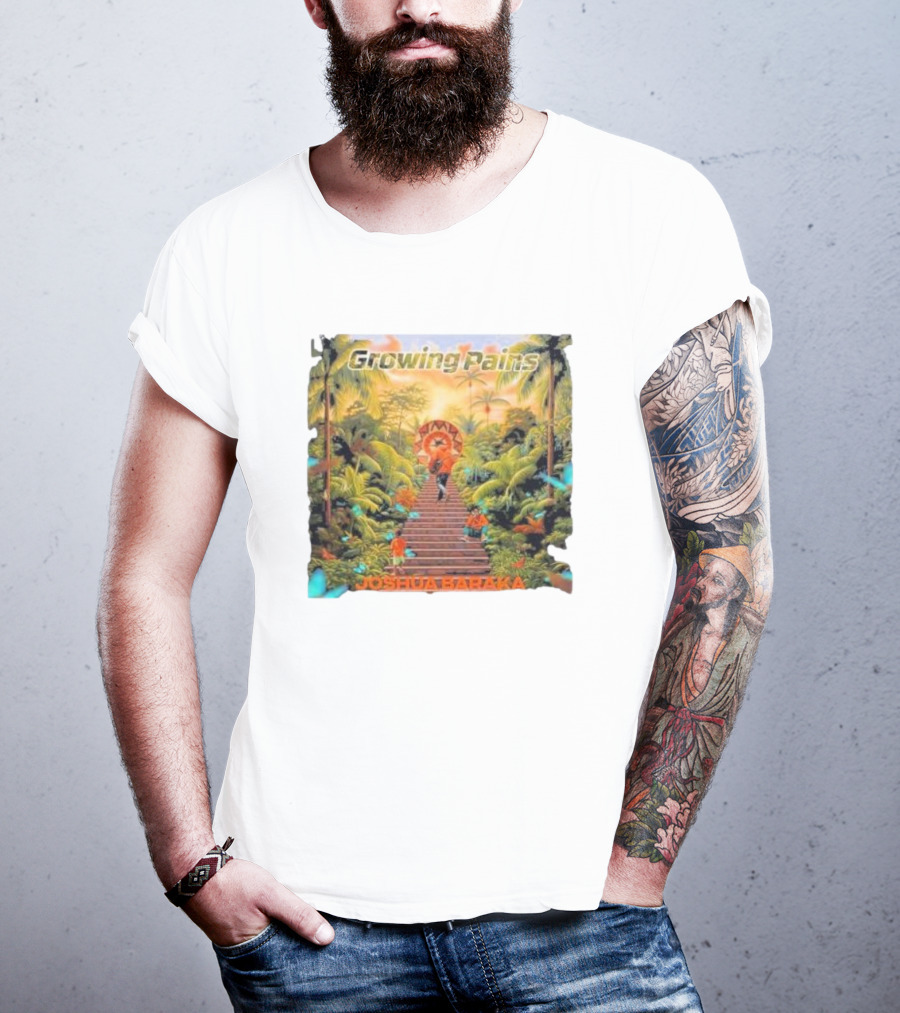 Growing Pains Joshua Baraka Tropical Staircase Scene T-Shirt