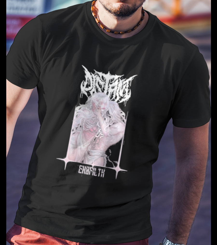 DISTANT EXOFILTH Mythical Creature Aesthetic T-Shirt