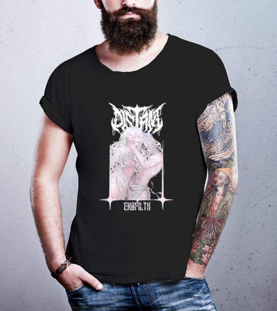 DISTANT EXOFILTH Mythical Creature Aesthetic T-Shirt