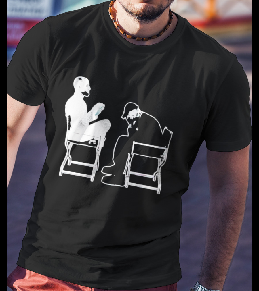 Mansionz Chairs White Outline T-Shirt