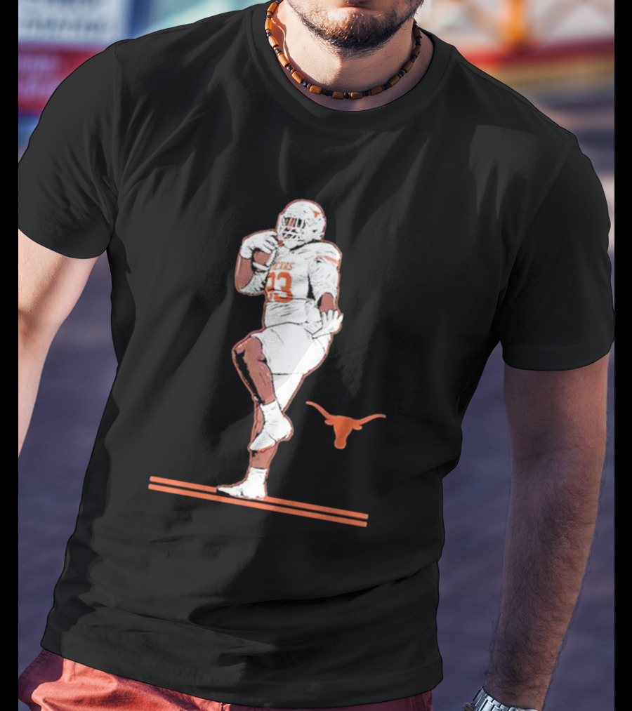Texas Football Longhorns T'vondre Sweat Pose T-Shirt