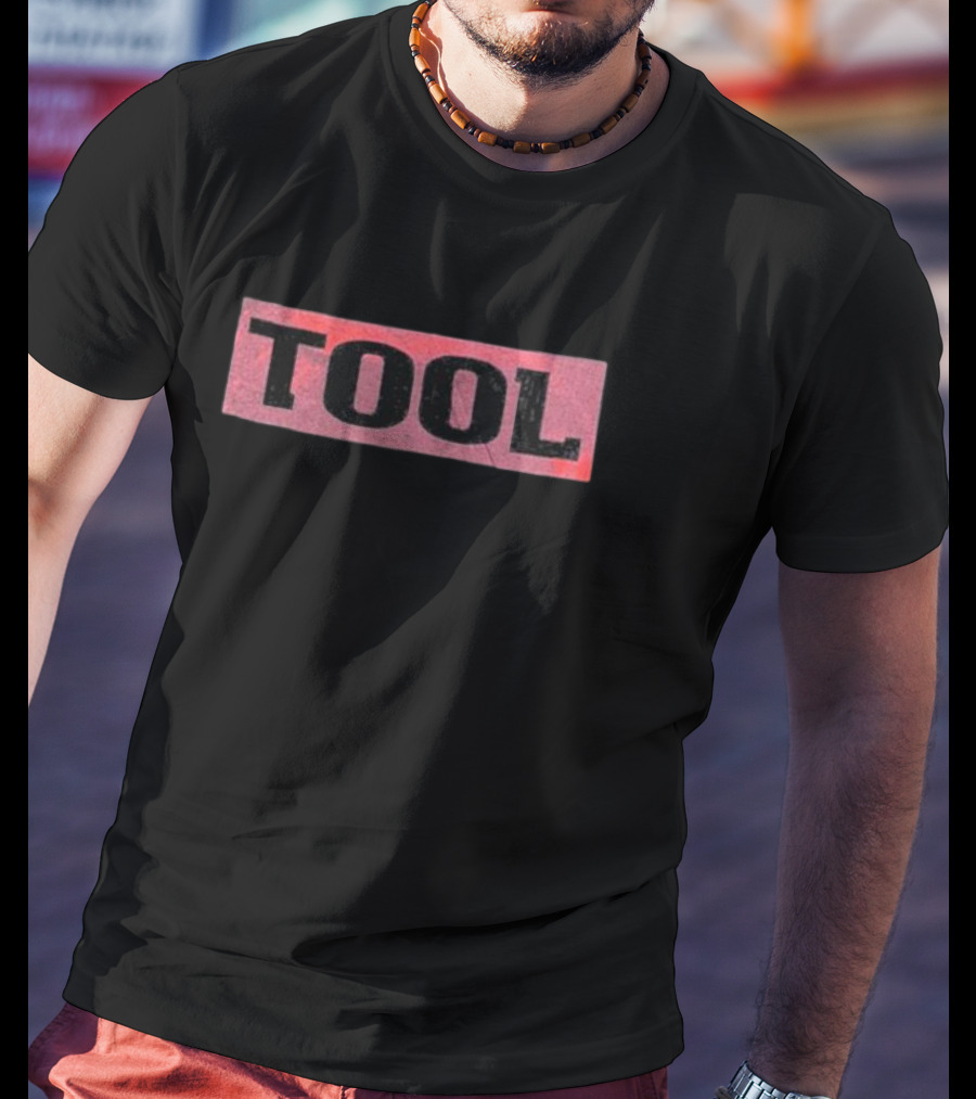 TOOL Red Box Text T-Shirt