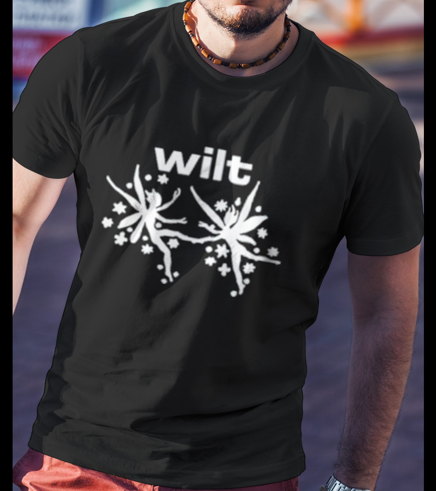 Wilt Fae Dancing Fairies With Stars T-Shirt