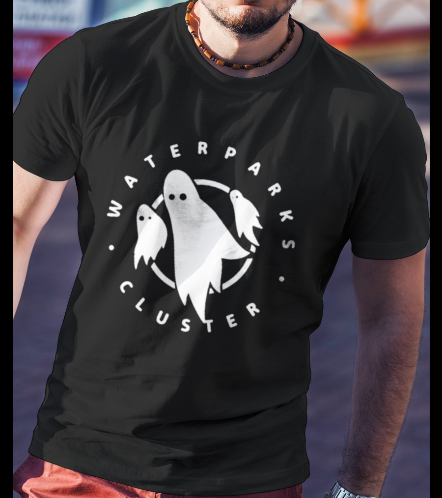 Waterparks Cluster Ghosts Circular Emblem T-Shirt