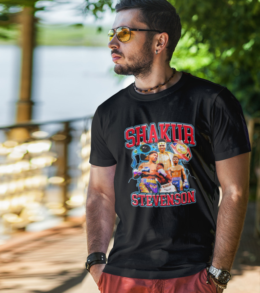 Shakur Stevenson Newark Champ Boxing Legends T-Shirt