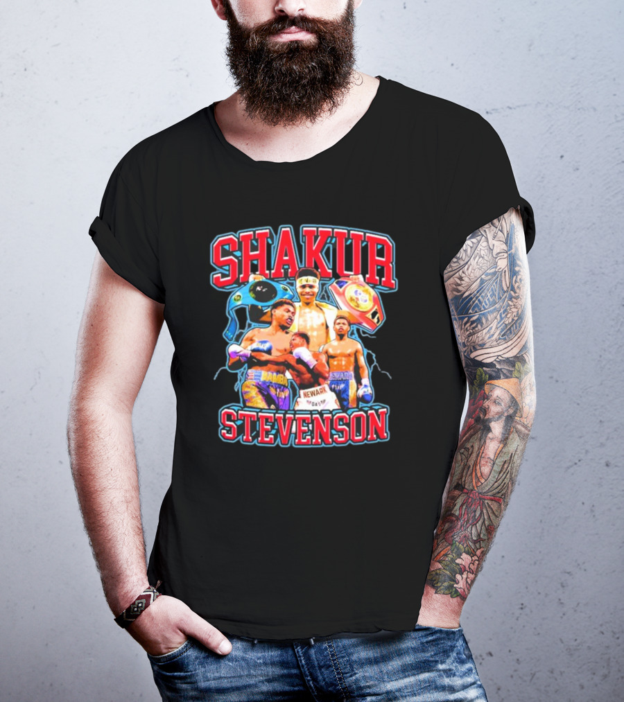 Shakur Stevenson Newark Champ Boxing Legends T-Shirt