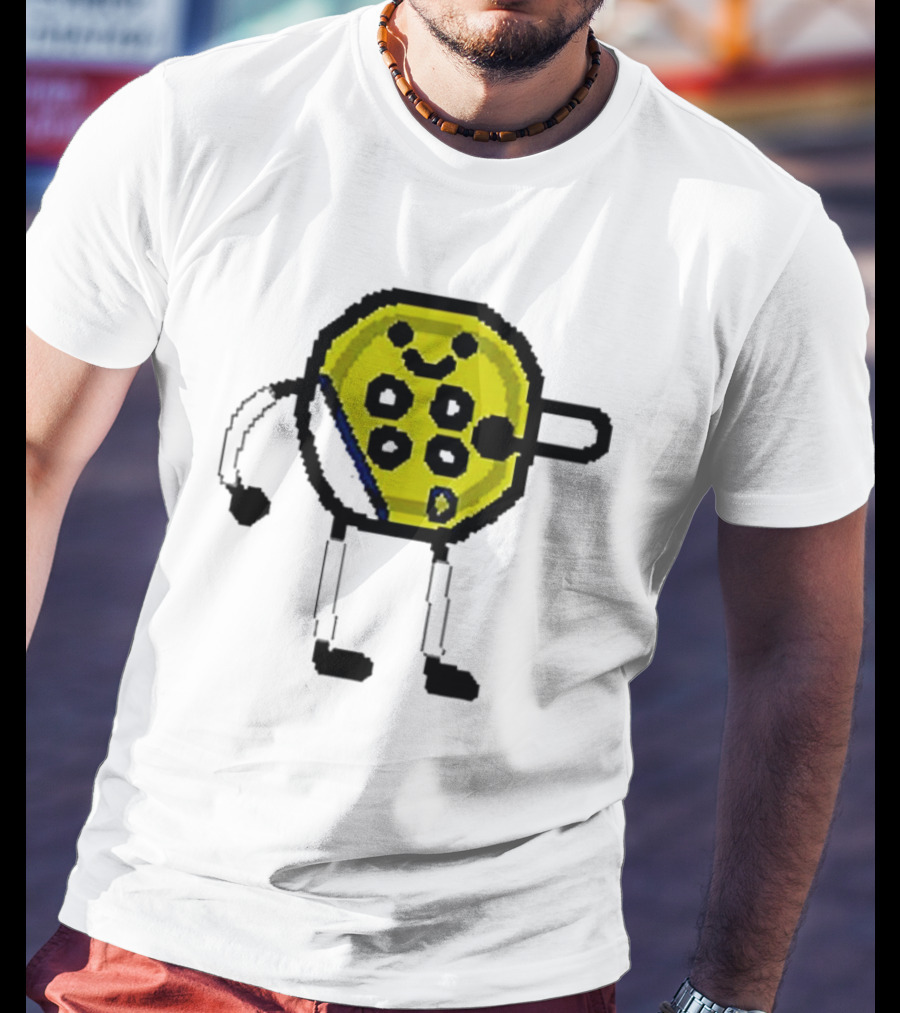 Tyrese Hali-Button Pixel Art Character T-Shirt