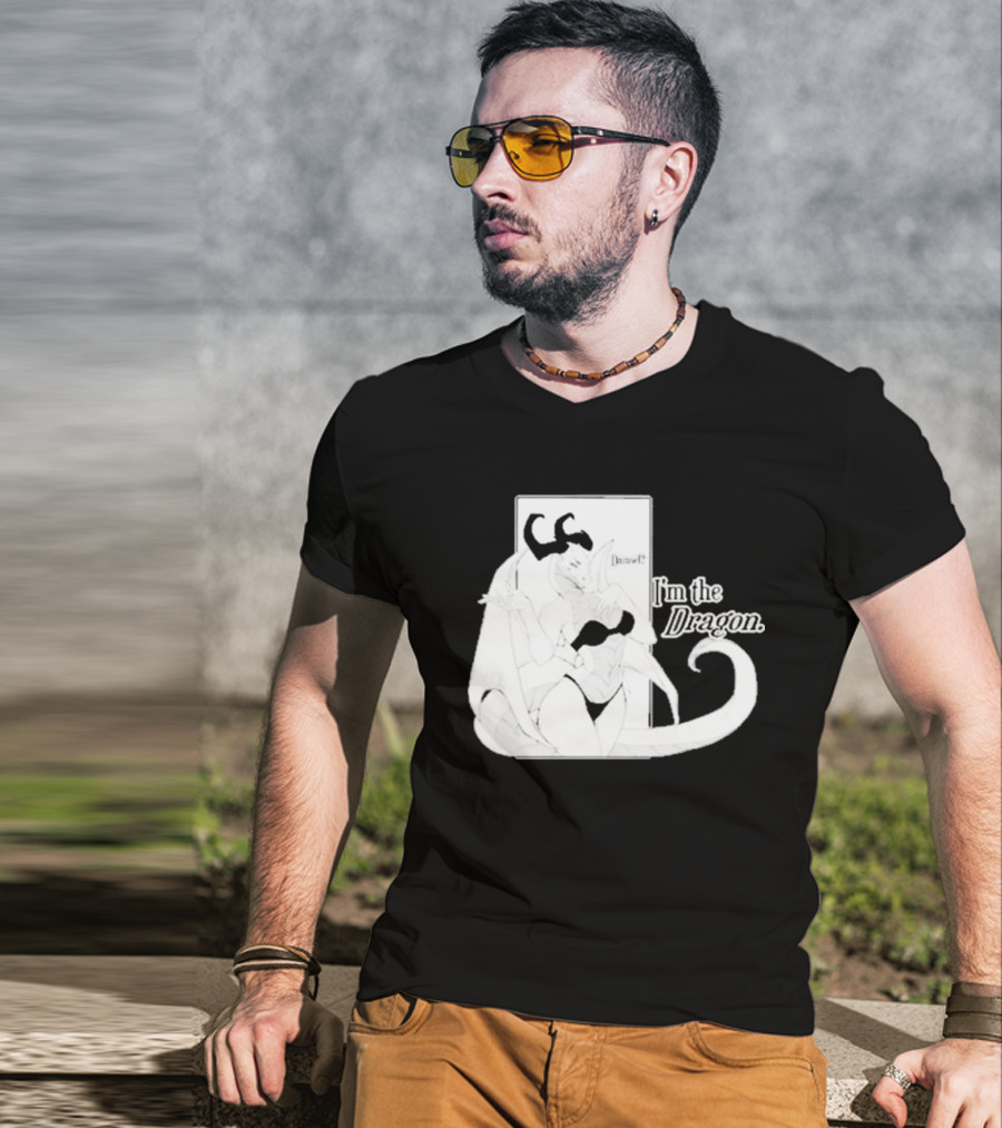 I'm The Dragon Vexstacyart Damsel T-Shirt