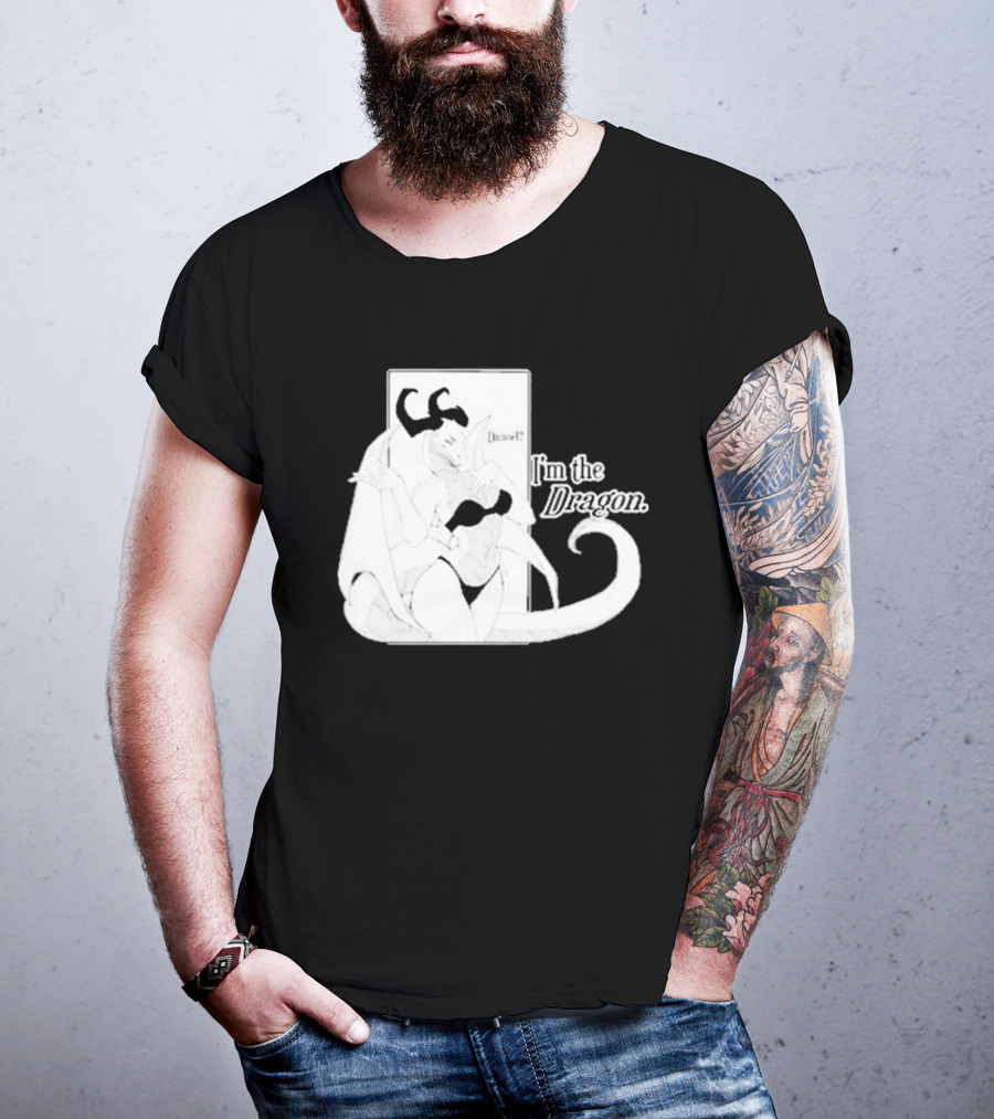 I'm The Dragon Vexstacyart Damsel T-Shirt