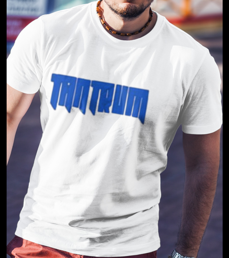 Waterparks Tantrum Blue Lettering T-Shirt