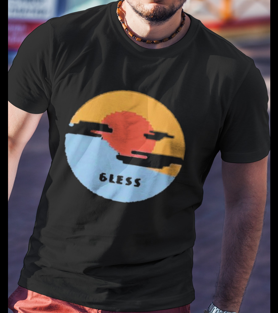 Pixel Sunset Six Less T-Shirt