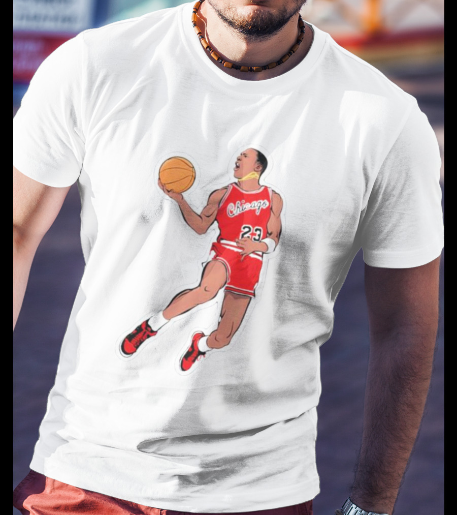 Slam Dunk From The Goat Chicago 23 Basketball Legend T-Shirt