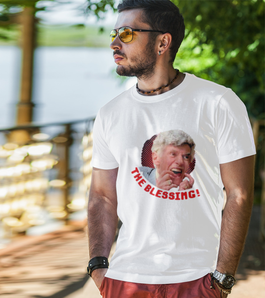 The Blessing Uncle Lewis Vintage Humor Scene T-Shirt