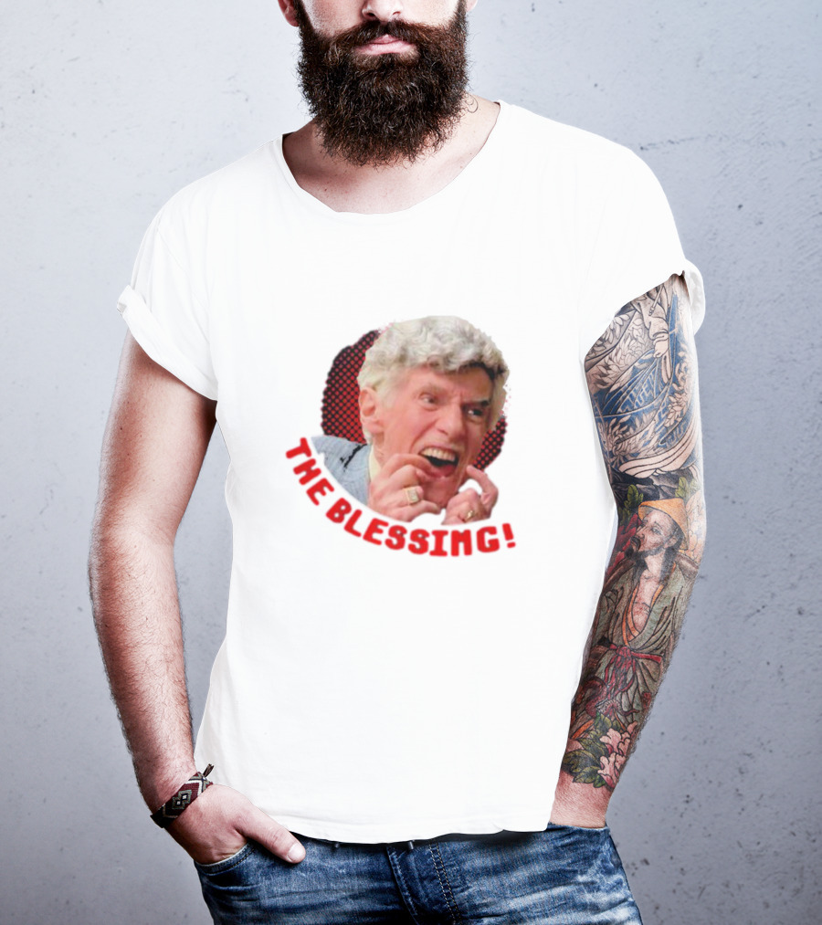 The Blessing Uncle Lewis Vintage Humor Scene T-Shirt