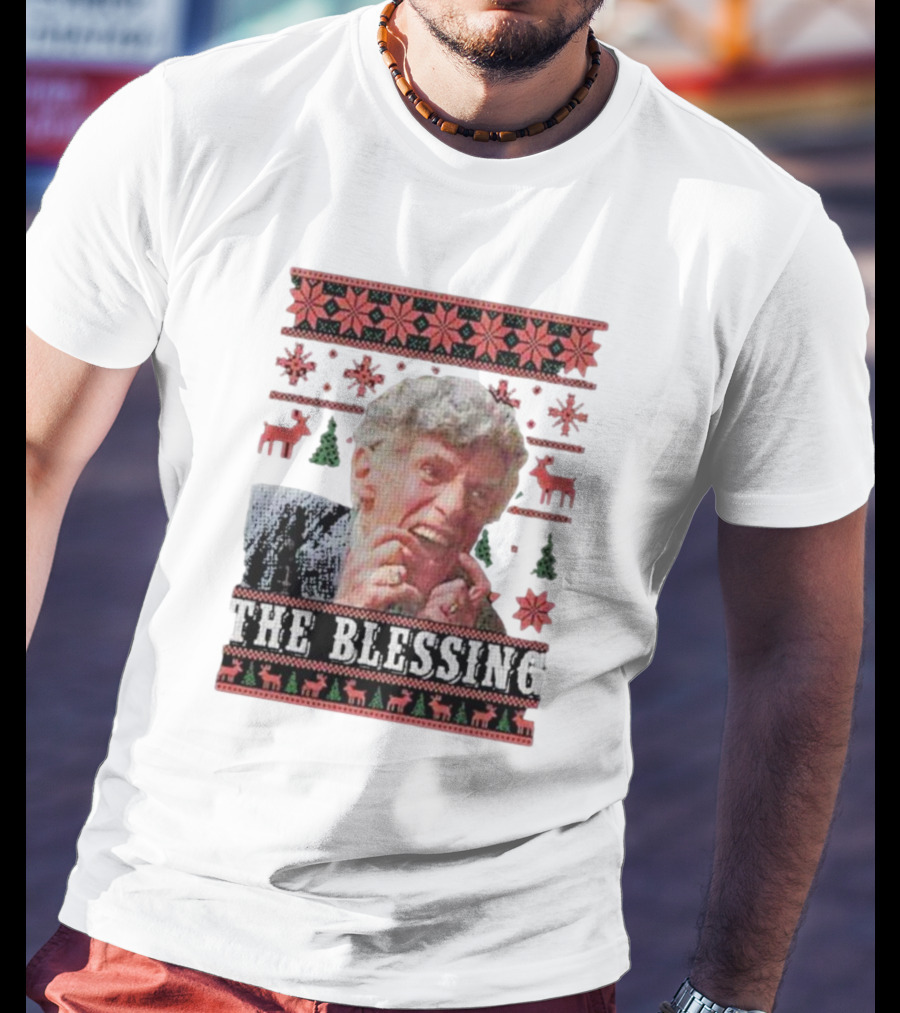Uncle Lewis Ugly Christmas Sweater The Blessing T-Shirt