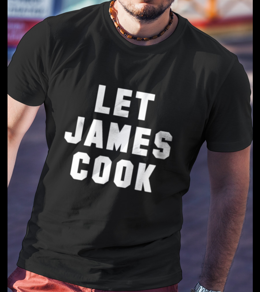 Let James Cook Football Fan T-Shirt